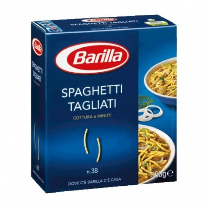 Макарони Barilla n38 Spaghetti Tagliati 500г