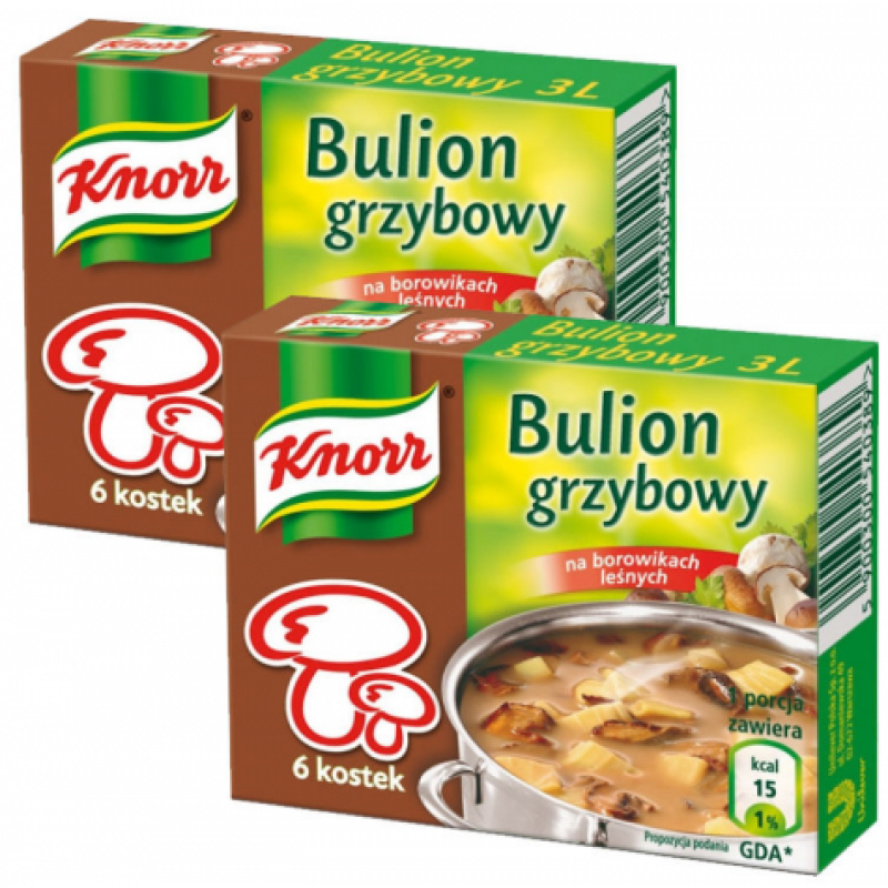 Бульйонні кубики Knorr грибний 10шт