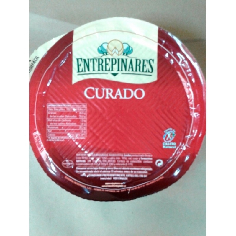 Сир Entrepinares Curado ціна за 1кг