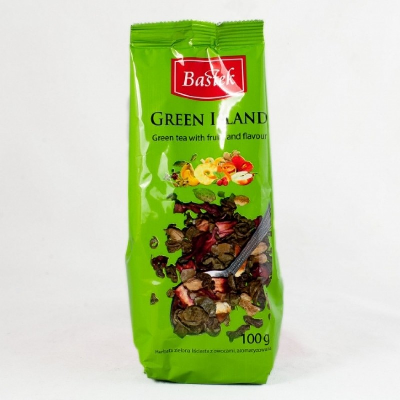 Чай Bastek зеленый фруктовый 100г