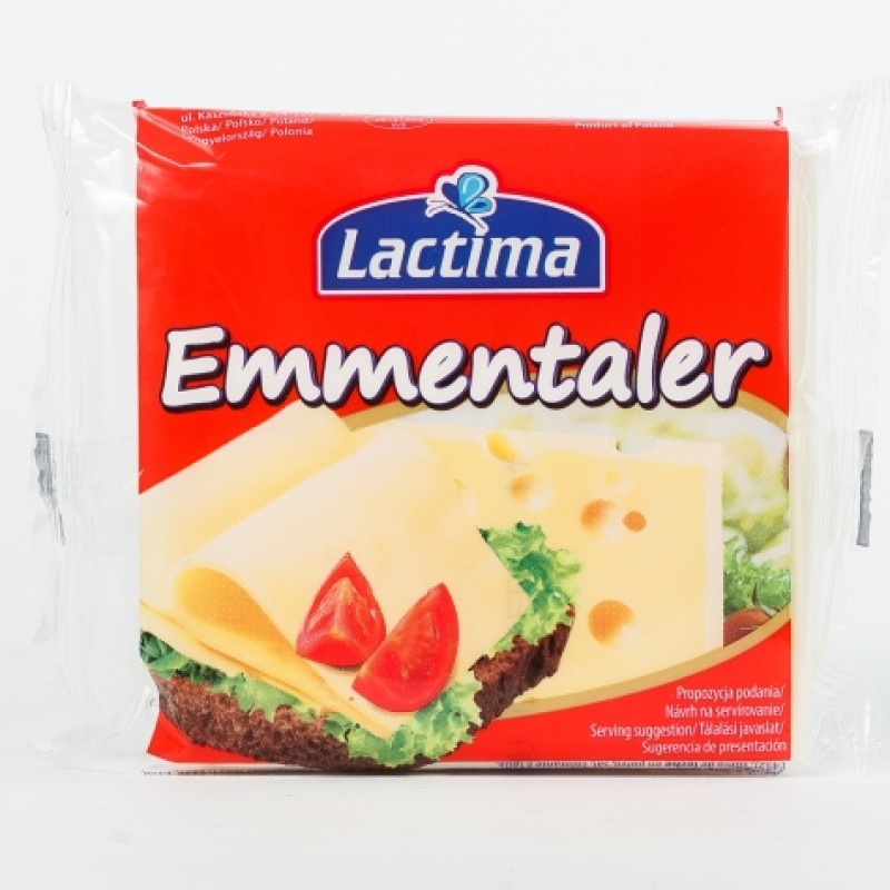 Сир тостовий Lactima Emmentaler 130г