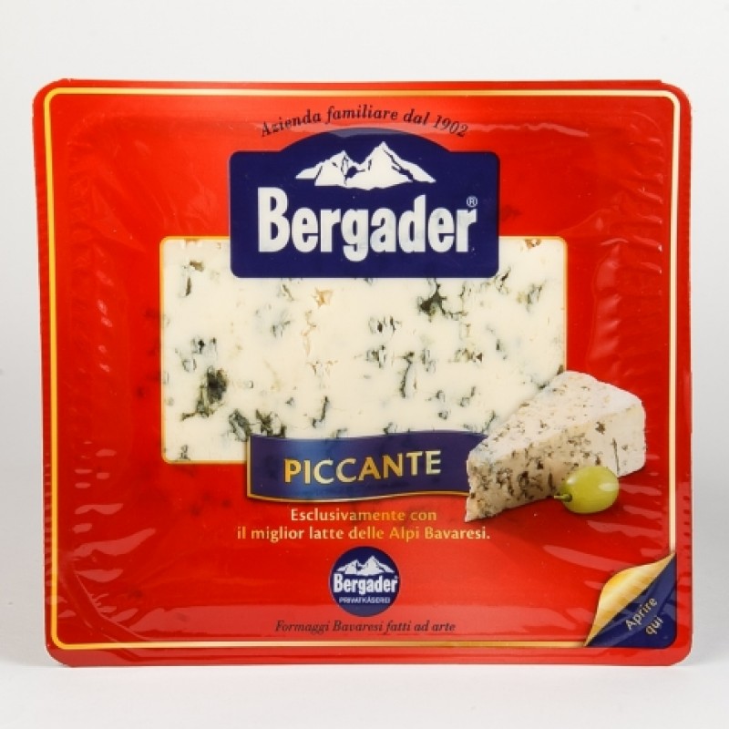 Сир з плiснявою Bergader piccante 100г