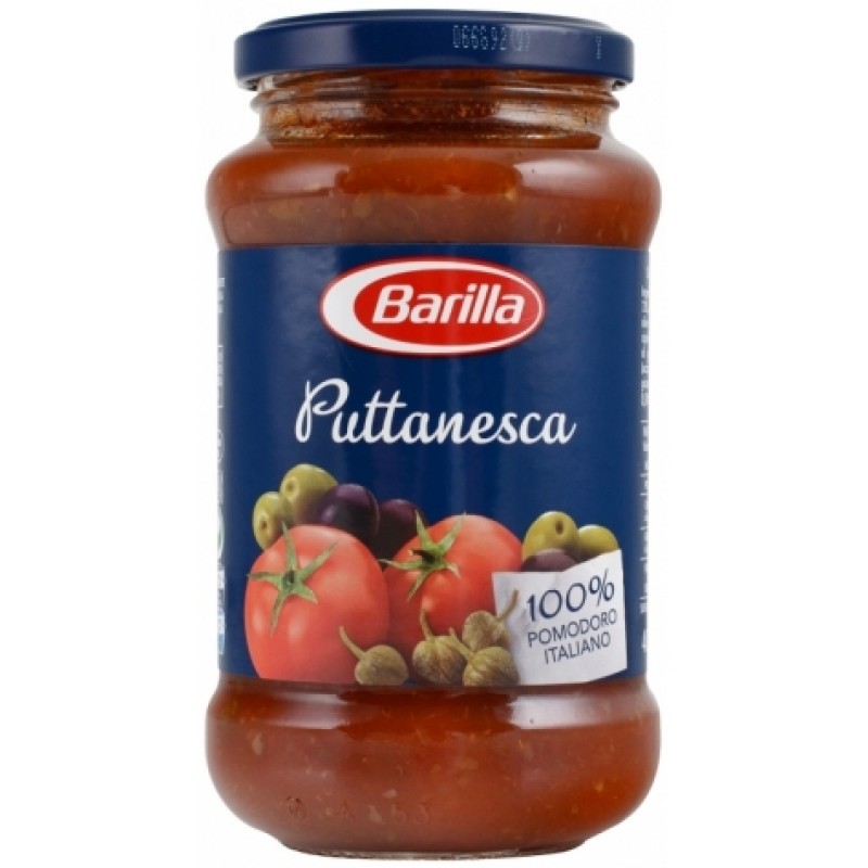 Соус Barilla puttanesca з оливками i каперсами 400г