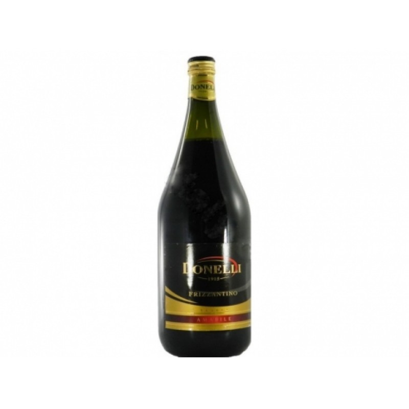 Вино Donelli Frizzantino Amabile rosso 8% 1,5л
