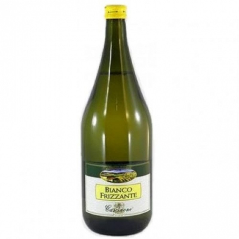 Вино бiле Frizzante Bianco Al Cascinone 8% 1,5л