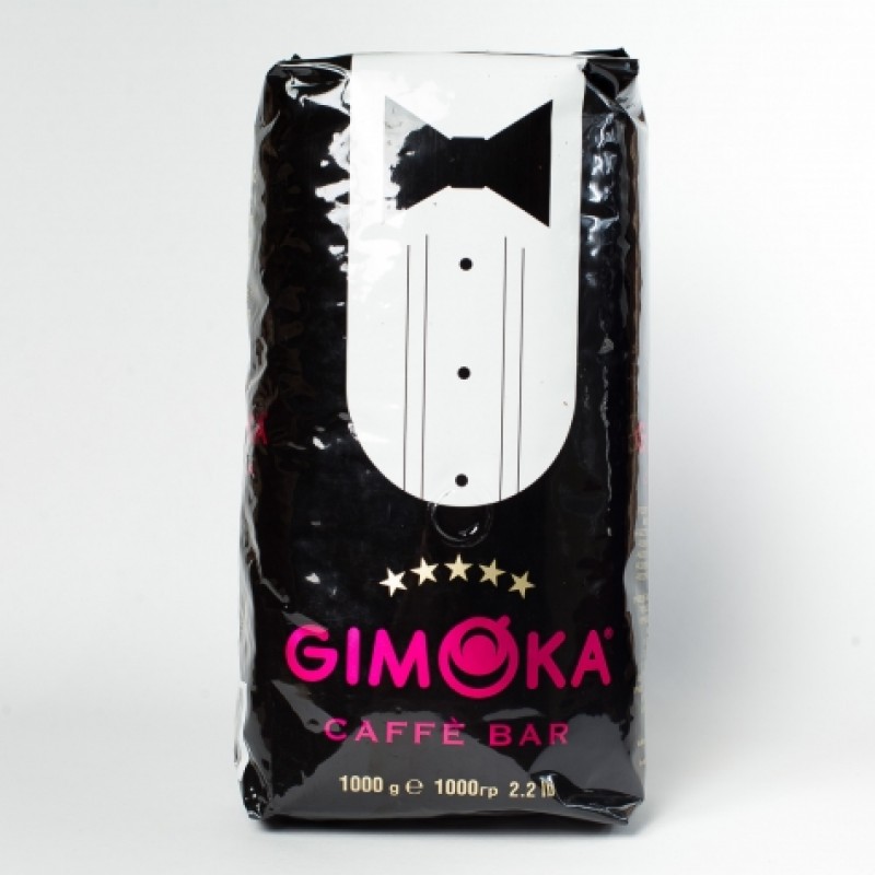 Кава в зернах Gimoka caffe bar 1кг
