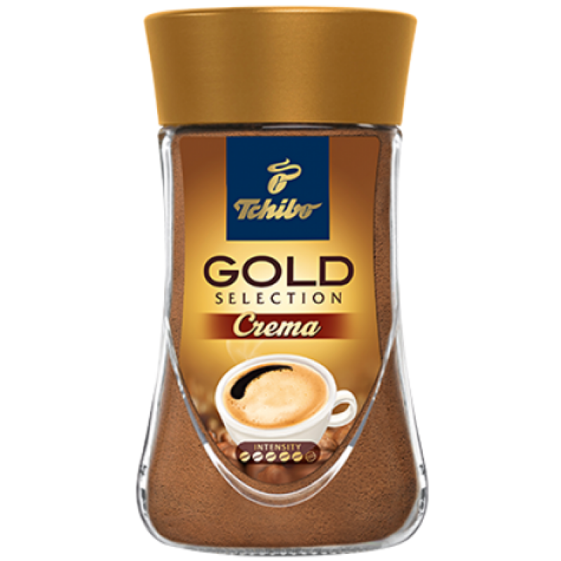 Кава розчинна Tchibo Gold Selection Crema Instant 180г