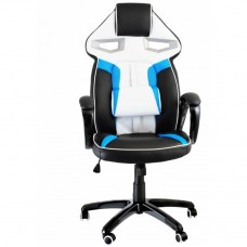 Diablo X-Gamer чорно-біло-синє крісло геймера!