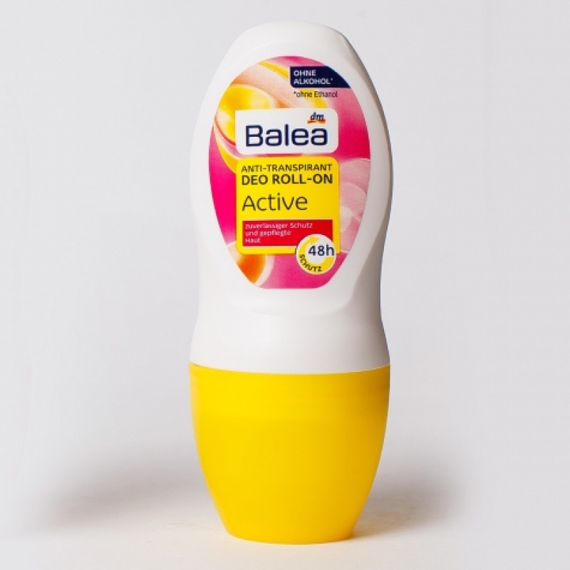 Кульковий дезодорант Balea active 50мл
