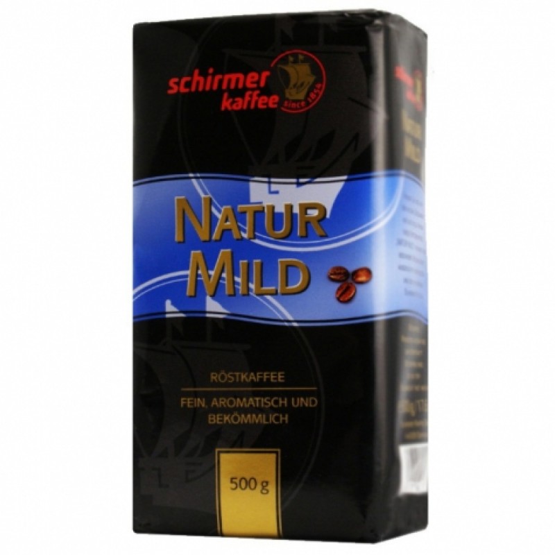 Schirmer Kaffee Naturmild 500г мелена