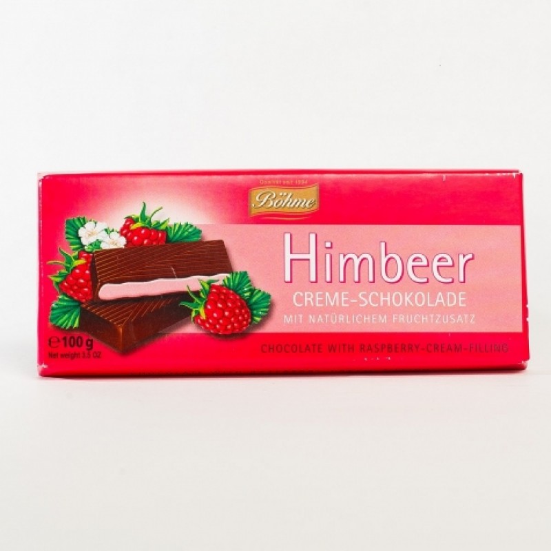 Шоколад Bohme з малиною 100г