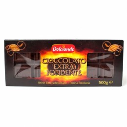 Шоколад Dolciando Cioccolato extra fondente 500г