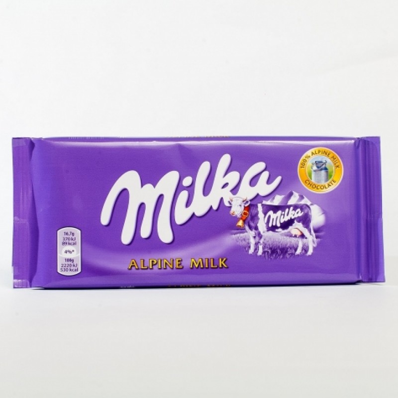 Шоколад Milka Alpine Milk 100г