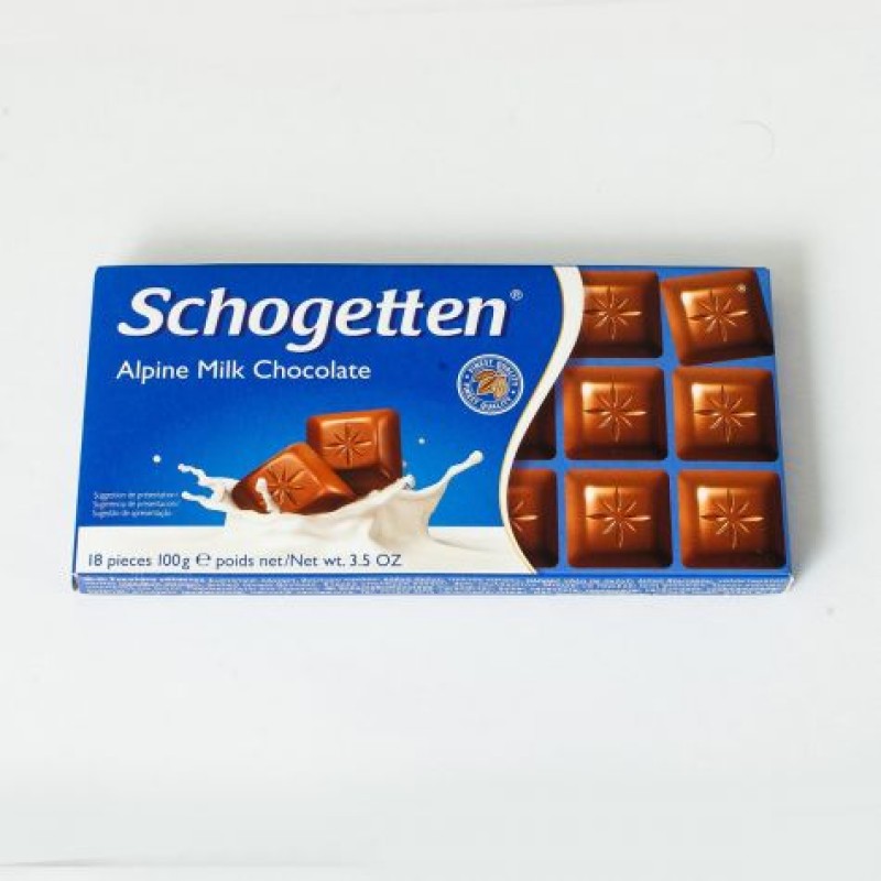 Шоколад Schogetten Alpine Milk Chocolate 100г