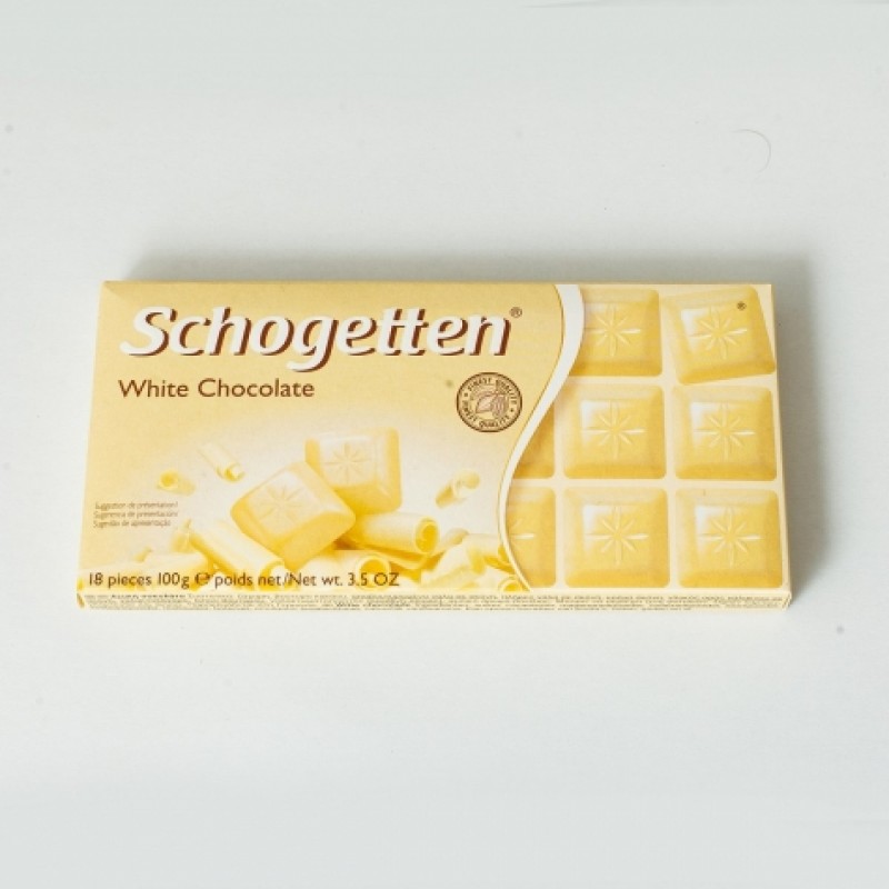 Шоколад Schogetten білий шоколад 100г