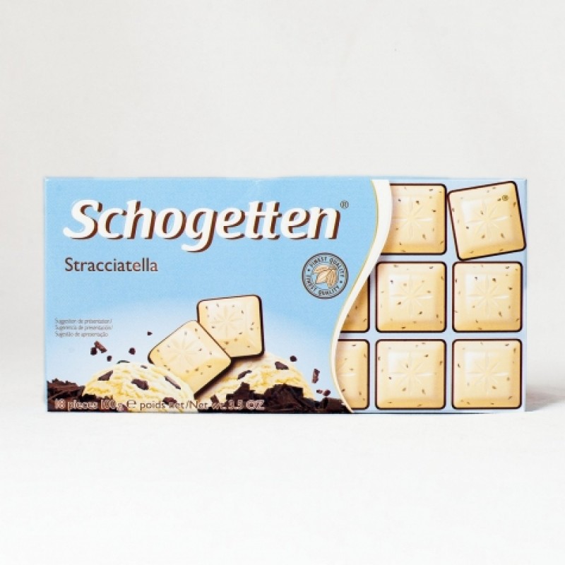 Шоколад Schogetten Stracciatella 100г