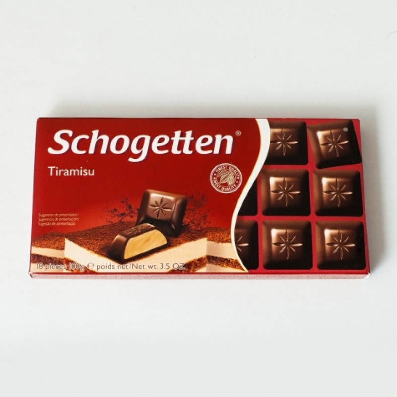 Шоколад Schogetten Tiramisu 100г