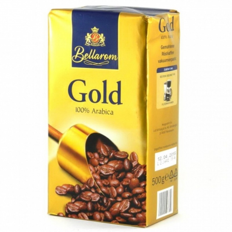 Кава Bellarom Gold 100% арабiка 500г