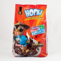 Злакові шоколадні кульки Hopki 500г